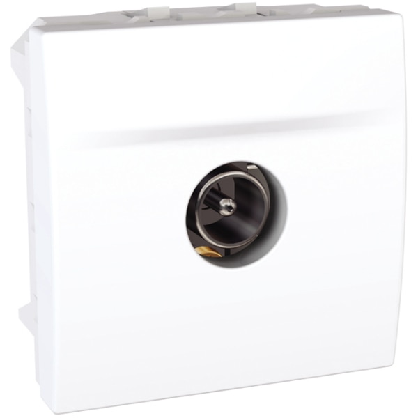 Priza TV SCHNEIDER MGU3.462.18, 2 module, IP20, alb