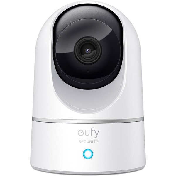 Camera IP Wireless interior EUFY T8410322, SFHD 1296P, IR, Night Vision, compatibil HomeKit, Alb
