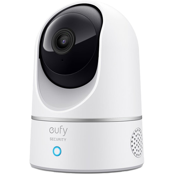 Camera IP Wireless interior EUFY T8410322, SFHD 1296P, IR, Night Vision, compatibil HomeKit, Alb