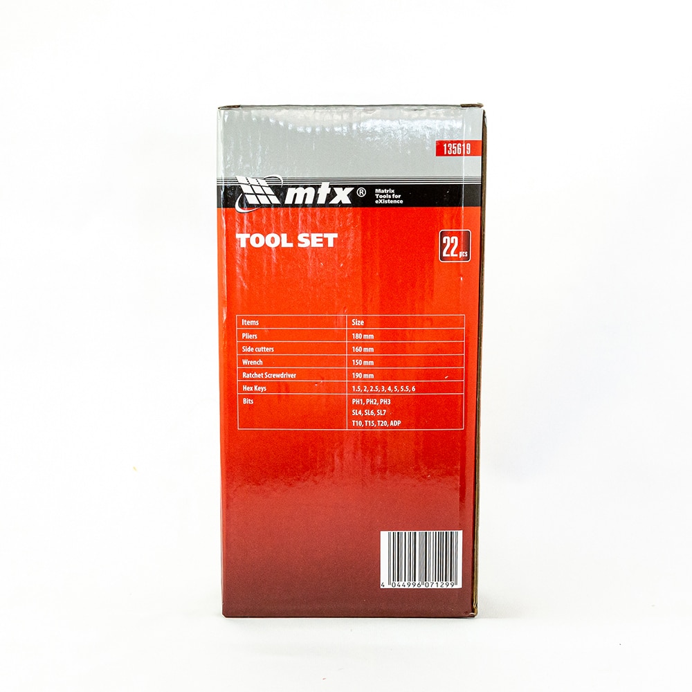 Trusa scule MTX, 22 piese
