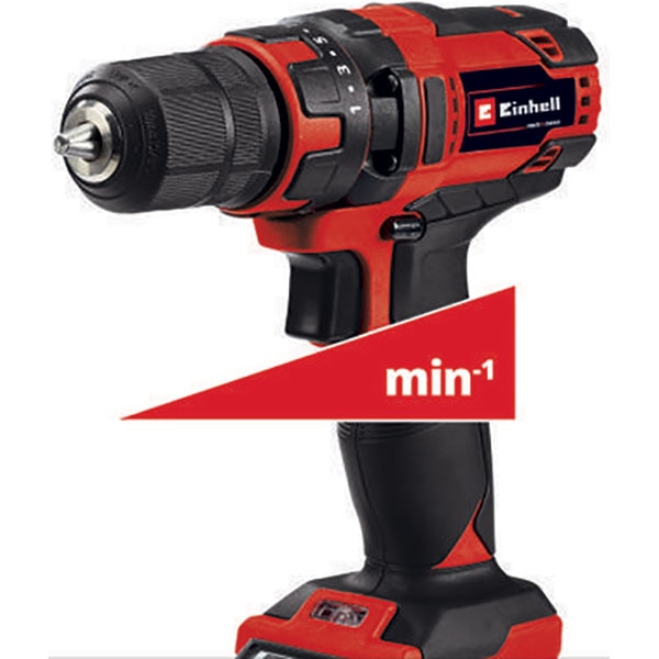 Masina de gaurit si insurubat (bormasina) EINHELL TC-CD 18/35 Li, 18V, 1.5Ah, 550RPM, 35Nm, 21 trepte de torsiune