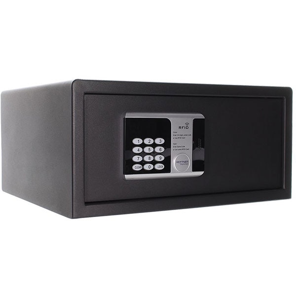 Seif hotel ROTTNER Premium Lap, Inchidere electronica RFID, 435 x 200 x 370 mm, antracit