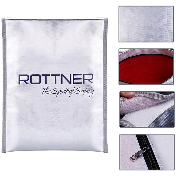 Mapa ignifuga ROTTNER T06216, A4, argintiu