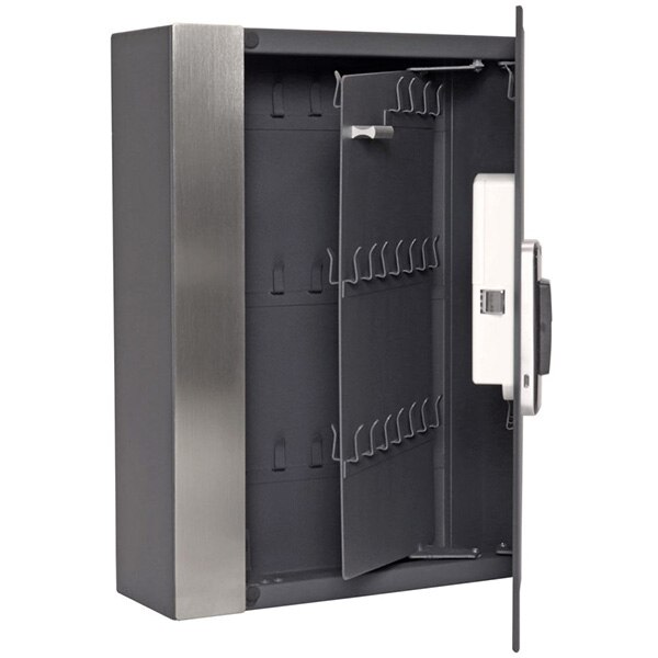 Depozitar chei ROTTNER Key Pro 68, Amprenta digitala, 265 x 385 x 95 mm, antracit