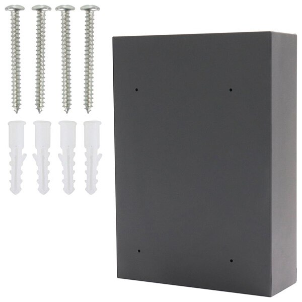 Depozitar chei ROTTNER Key Pro 68, Amprenta digitala, 265 x 385 x 95 mm, antracit