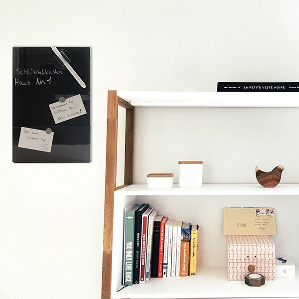 Caseta chei ROTTNER Key Glass, Inchidere magnetica, 200 x 300 x 40mm, negru