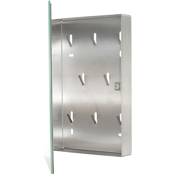 Caseta chei Rottner Key Glass, inchidere magnetica, 195 x 295 x 35mm, alb