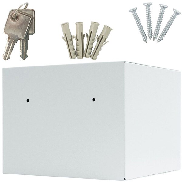 Caseta securitate ROTTNER Home Case 2, Inchidere cheie, 250 x 230 x 190 mm, gri