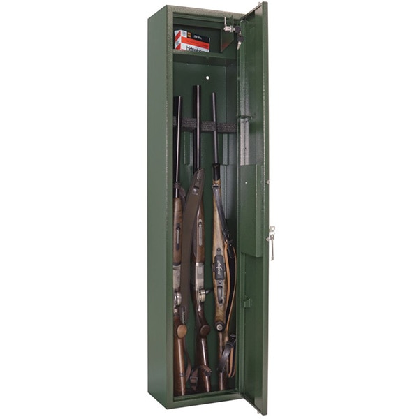 Seif arme/munitie Rottner Colorado 3, inchidere cheie, 312 x 1227 x 180mm, verde