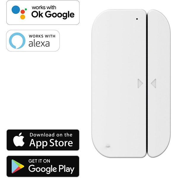 Senzor pentru usa/fereastra HAMA 176553, Wi-Fi, alb