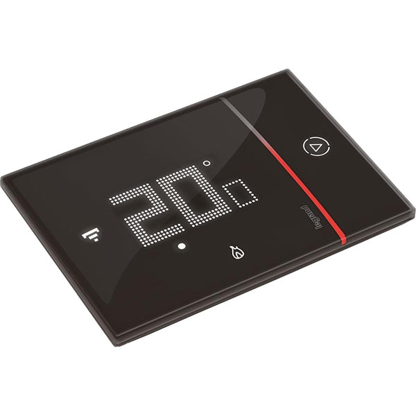 Termostat smart LEGRAND L049039, Wi-Fi, ZigBee, negru
