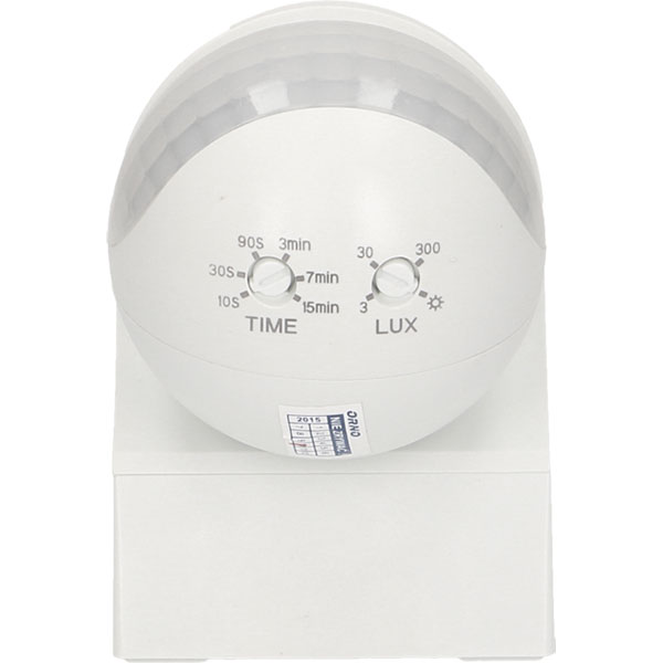 Senzor de miscare ORNO OR-CR-242, IP44, alb