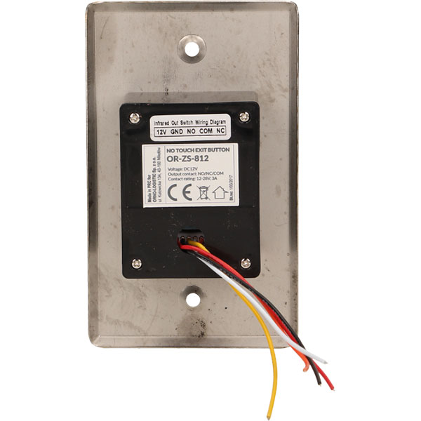 Buton de iesire ORNO OR-ZS-812, IP20, gri