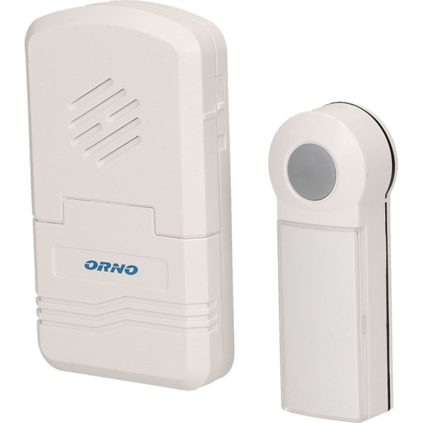 Sonerie wireless ORNO OR-DB-KH-122, 70 m, IP44, alb