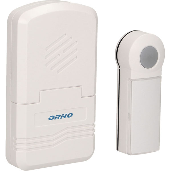 Sonerie wireless ORNO OR-DB-KH-122, 70 m, IP44, alb