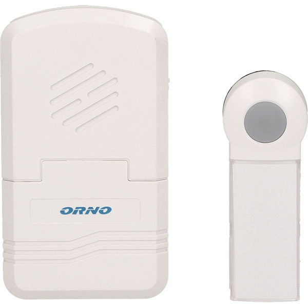 Sonerie wireless ORNO OR-DB-KH-122, 70 m, IP44, alb