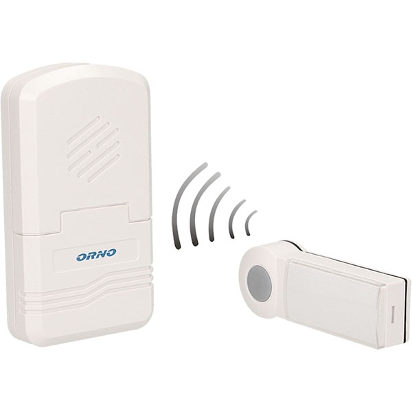 Sonerie wireless ORNO OR-DB-KH-122, 70 m, IP44, alb