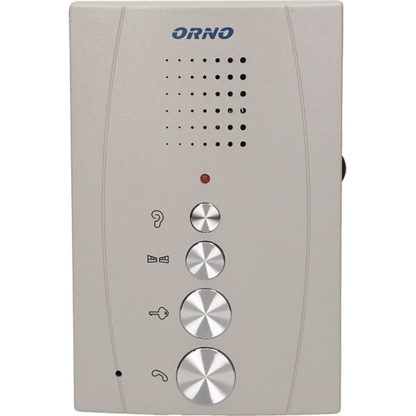 Interfon cu fir ORNO OR-DOM-RE-914/G, ultra-slim, gri