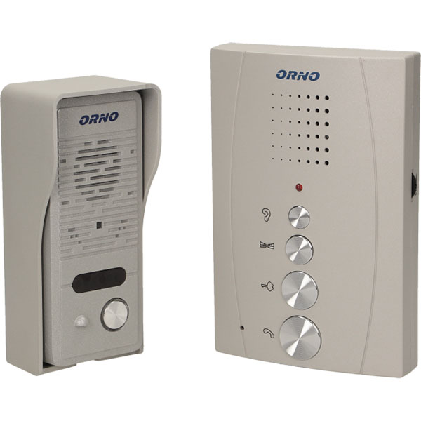 Interfon cu fir ORNO OR-DOM-RE-914/G, ultra-slim, gri