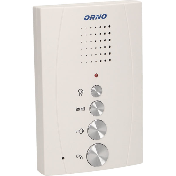 Interfon cu fir ORNO OR-DOM-RE-914/W, ultra-slim, alb