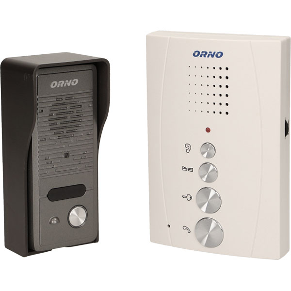 Interfon cu fir ORNO OR-DOM-RE-914/W, ultra-slim, alb