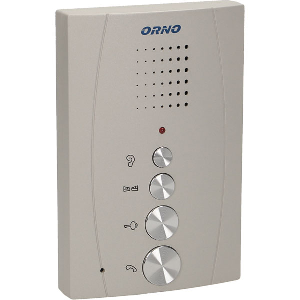Interfon cu fir ORNO OR-DOM-RE-920/G, ultra-slim, gri