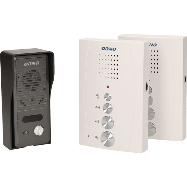 Interfon cu fir ORNO OR-DOM-RE-920/W, ultra-slim, alb