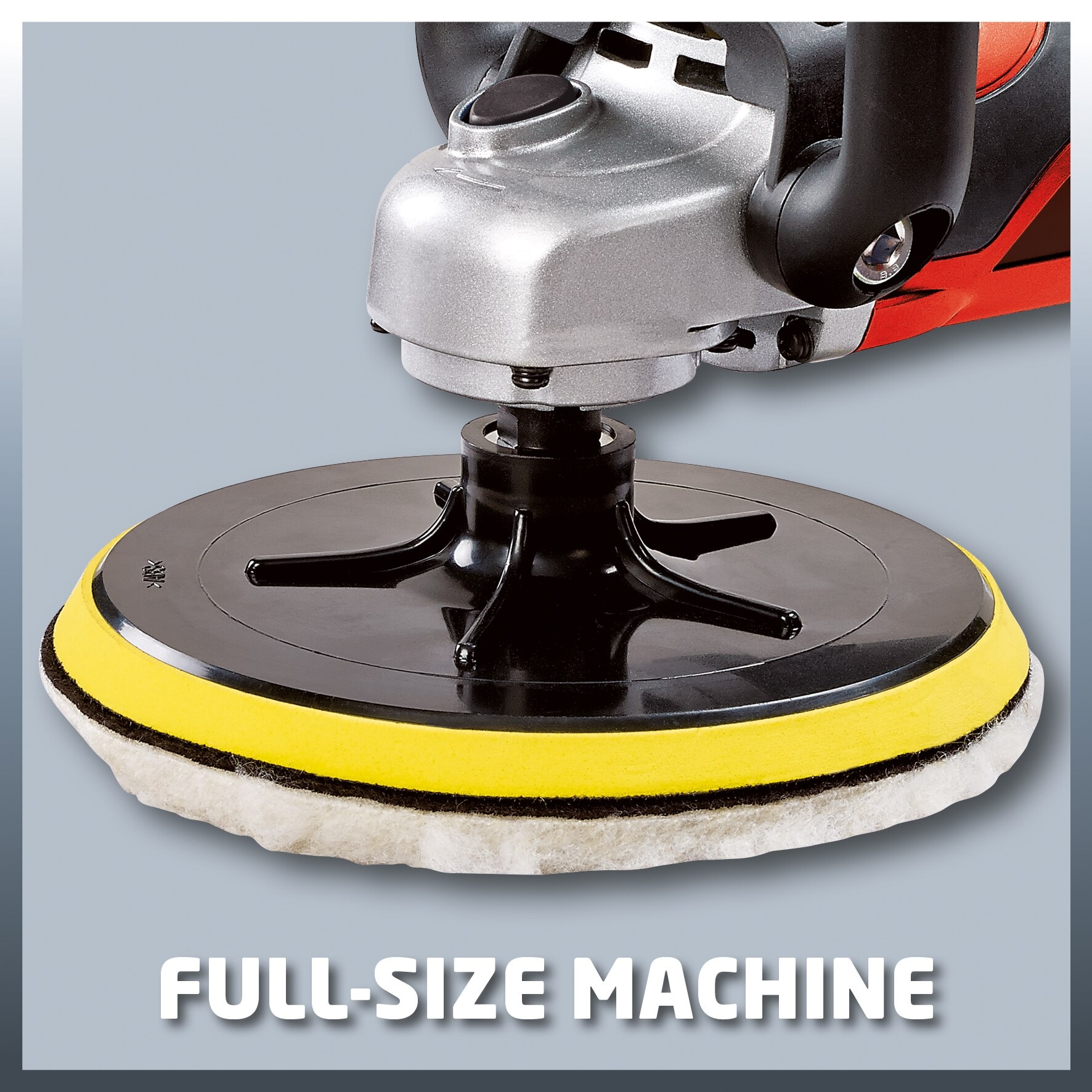 Masina electrica de polisat auto EINHELL CC-PO 1100/2E, 3500RPM, 180mm, 1100W