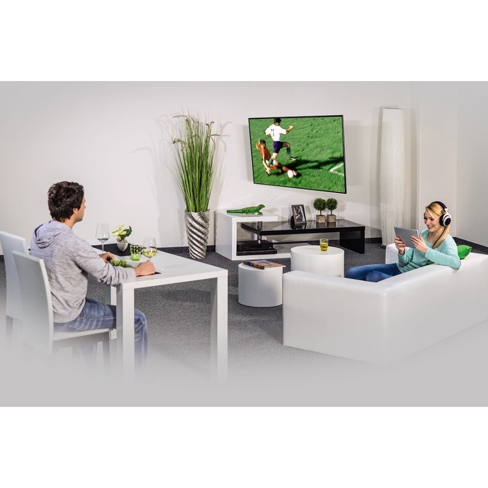 Suport TV perete HAMA 118125, reglabil, 32-65", 40kg, negru