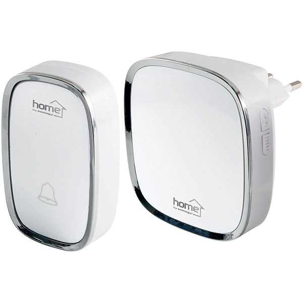 Sonerie wireless HOME DB 2070AC, 200m, alb