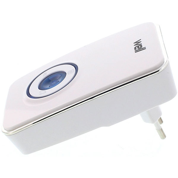 Sonerie wireless WELL DOORBELL-SHADOW-WL, 150m, alb