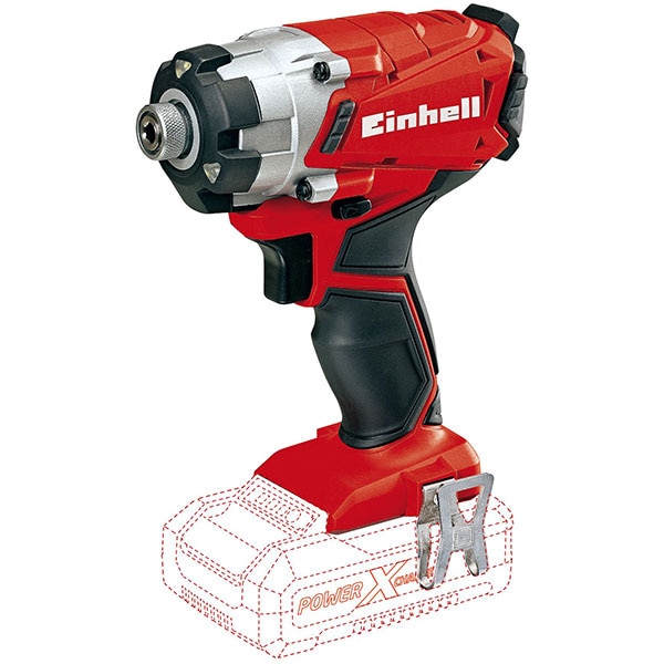 Surubelnita fara acumulator cu impact EINHELL Power-X-Change TE-CI 18/1 Li-Solo, 18 V, 2300 RPM