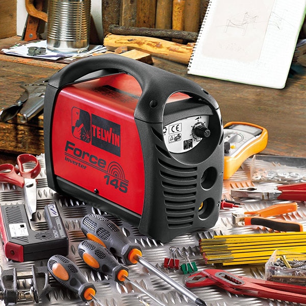 Invertor sudura TELWIN Force 145, MMA, 130A, 3.5kW, electrod 3.2 mm