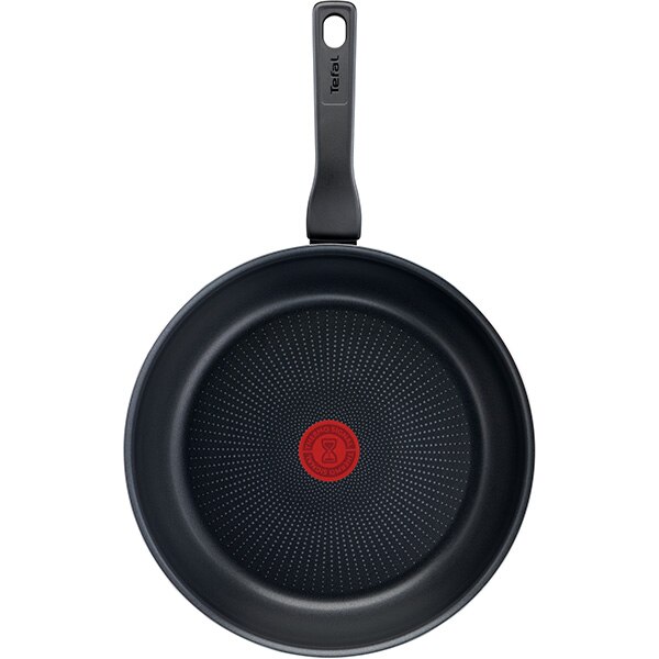 Tigaie TEFAL XL Force C3850453, 24cm, aluminiu, negru