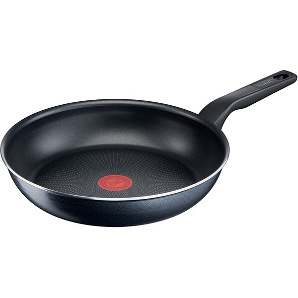 Tigaie TEFAL XL Force C3850453, 24cm, aluminiu, negru