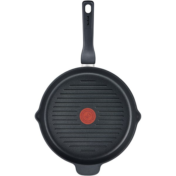 Tigaie grill TEFAL XL Force C6854055, 26cm, aluminiu, negru