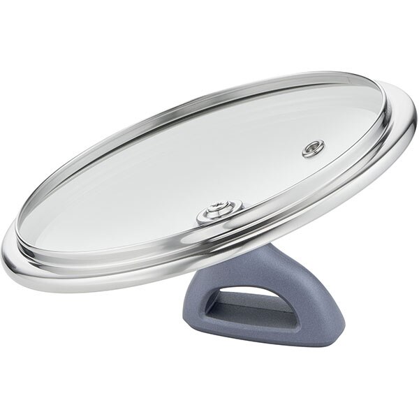 Tigaie Wok TEFAL Daily Cook G7309955, 28cm, otel, argintiu