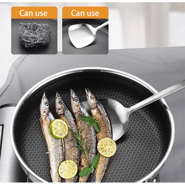 Tigaie MYRIA MC4000, 24cm, inox, argintiu