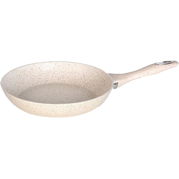 Tigaie marmorata MYRIA MY4410, 28cm, aliaj de aluminiu, crem