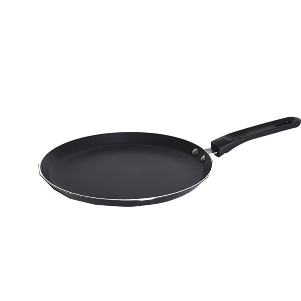 Tigaie clatite non-stick MYRIA MY4418, 26cm, aliaj aluminiu, negru