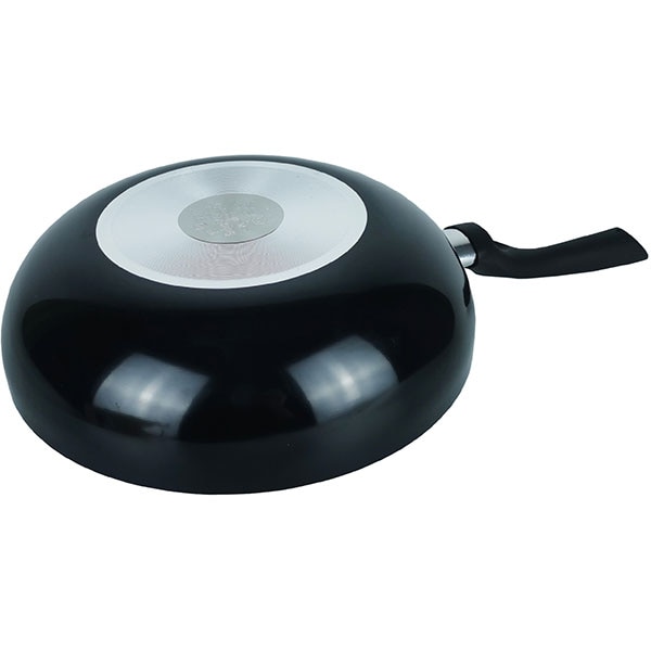 Tigaie Wok non-stick MYRIA MY4419, 28cm, aliaj aluminiu, negru
