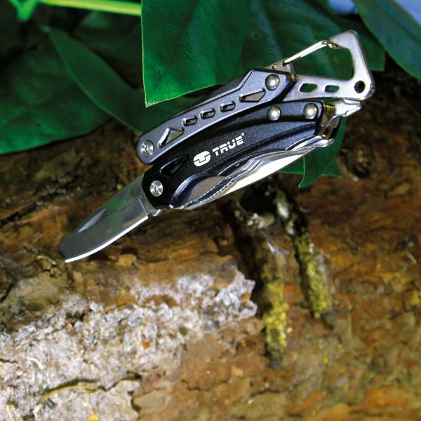 Unealta multifunctionala TRUE UTILITY TU180K, otel, 9 piese, gri inchis