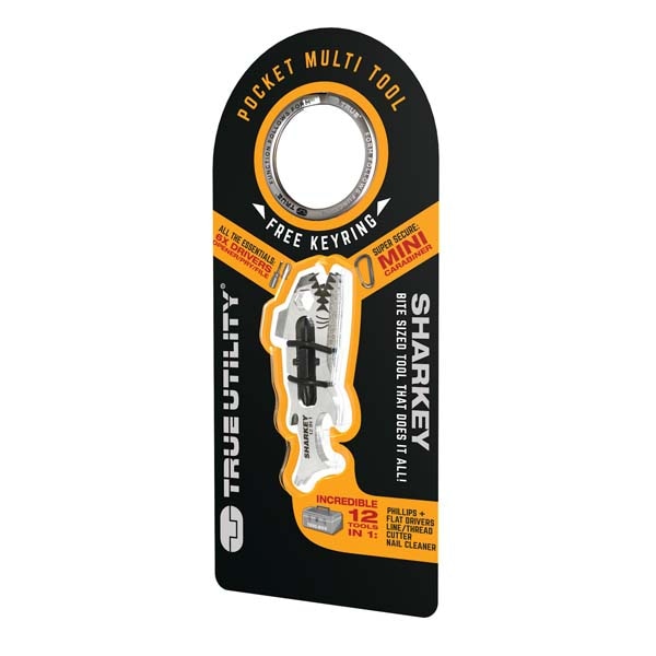 Unealta multifunctionala TRUE UTILITY TU214K, otel, 12 piese, argintiu