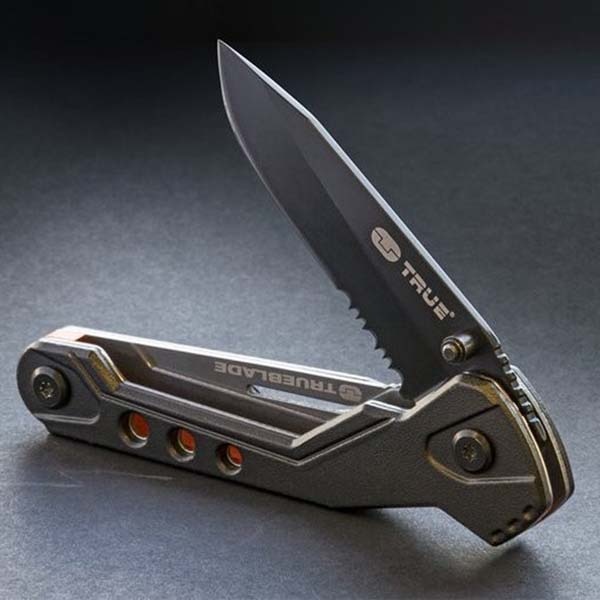 Cutit TRUE UTILITY TU6871, 7cm, otel, negru