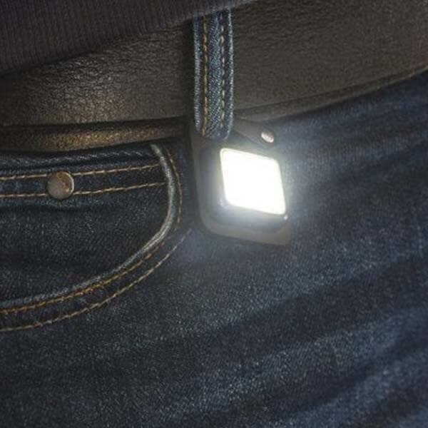Lampa portabila LED TRUE UTILITY Buttonlite TU919K, 47 lumeni, Acumulator, negru