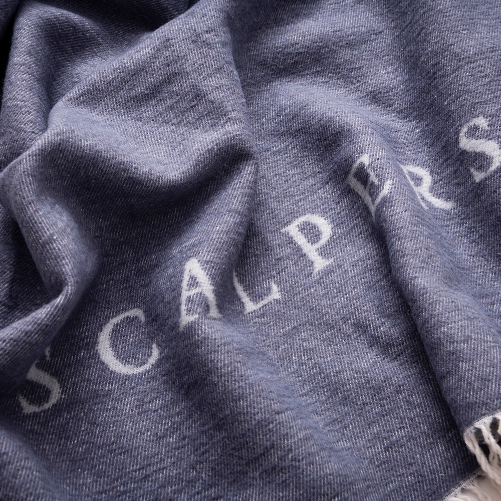 Patura Scalpers Home SC-0039, 140 x 190 cm, acril + bumbac, albastru