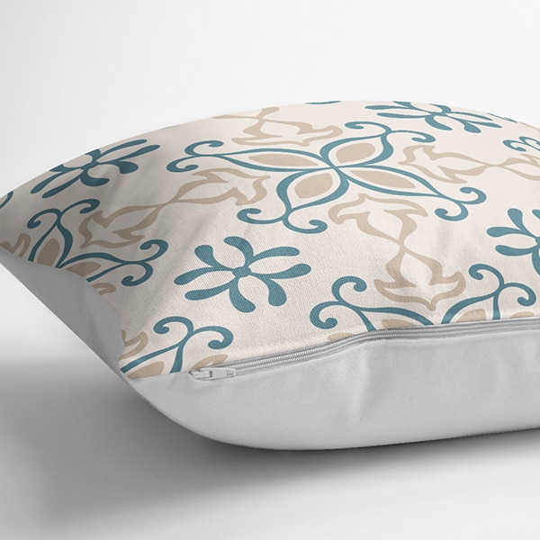 Fata perna decorativa Ethnic Moroccan, 30% bumbac +70% poliester, 45 x 45 cm, multicolor