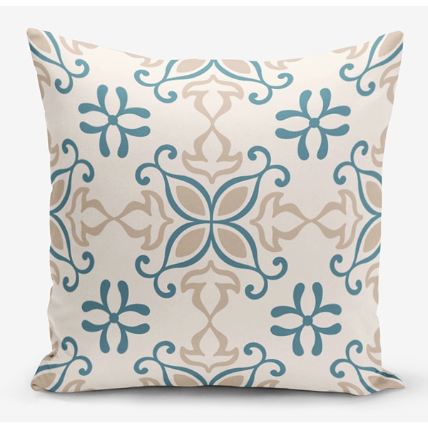 Fata perna decorativa Ethnic Moroccan, 30% bumbac +70% poliester, 45 x 45 cm, multicolor