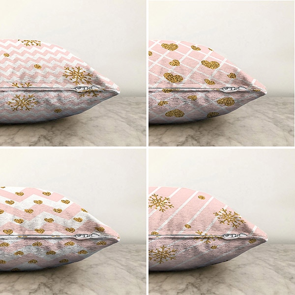 Set 4 fete de perna decorativa Love, 30% bumbac +70% poliester, 55 x 55 cm, multicolor