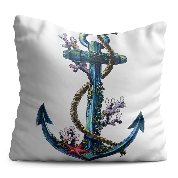 Perna decorativa Anchor, 40 x 40 cm, multicolor